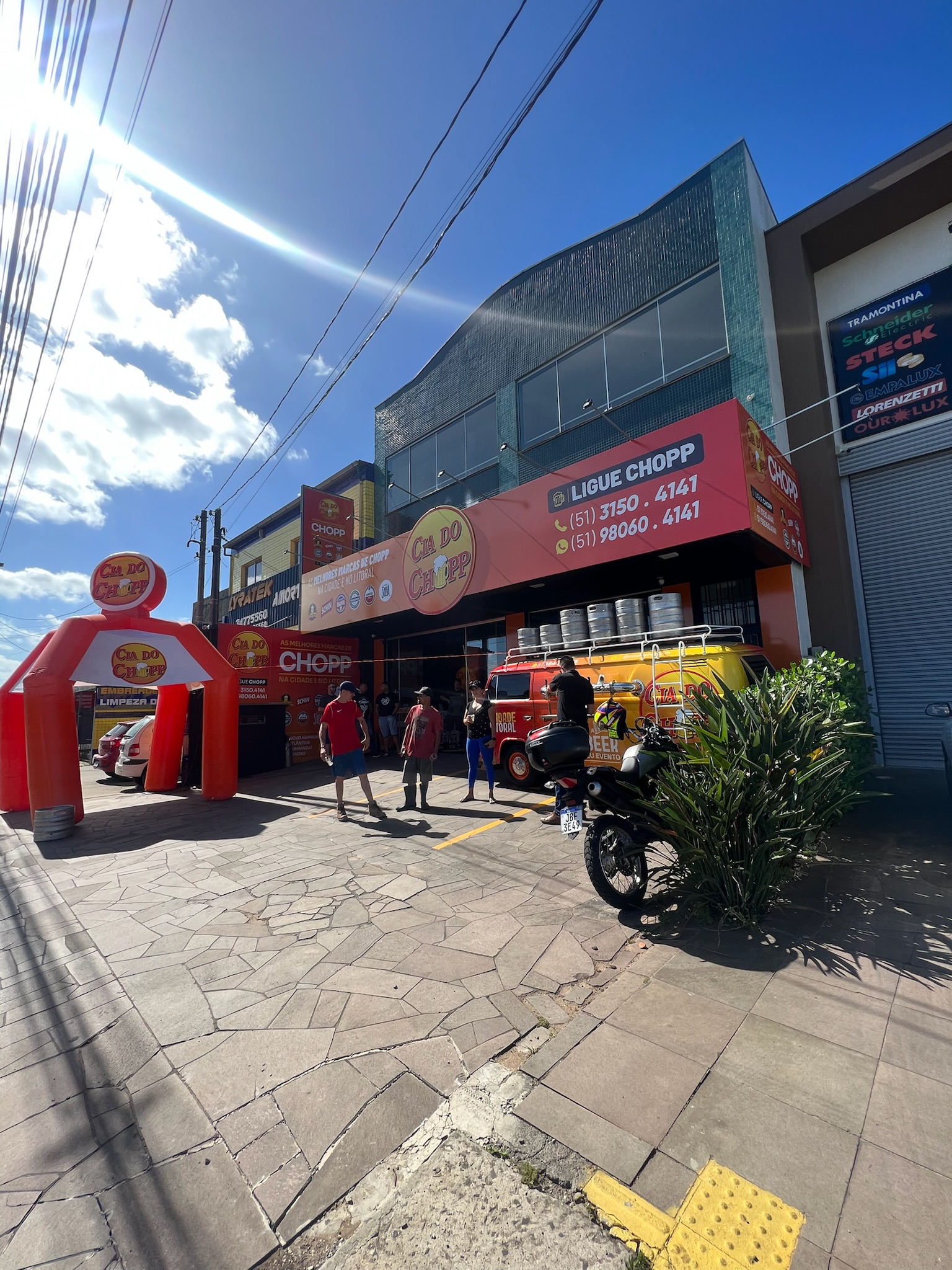 Fachada Cia do Chopp Canoas