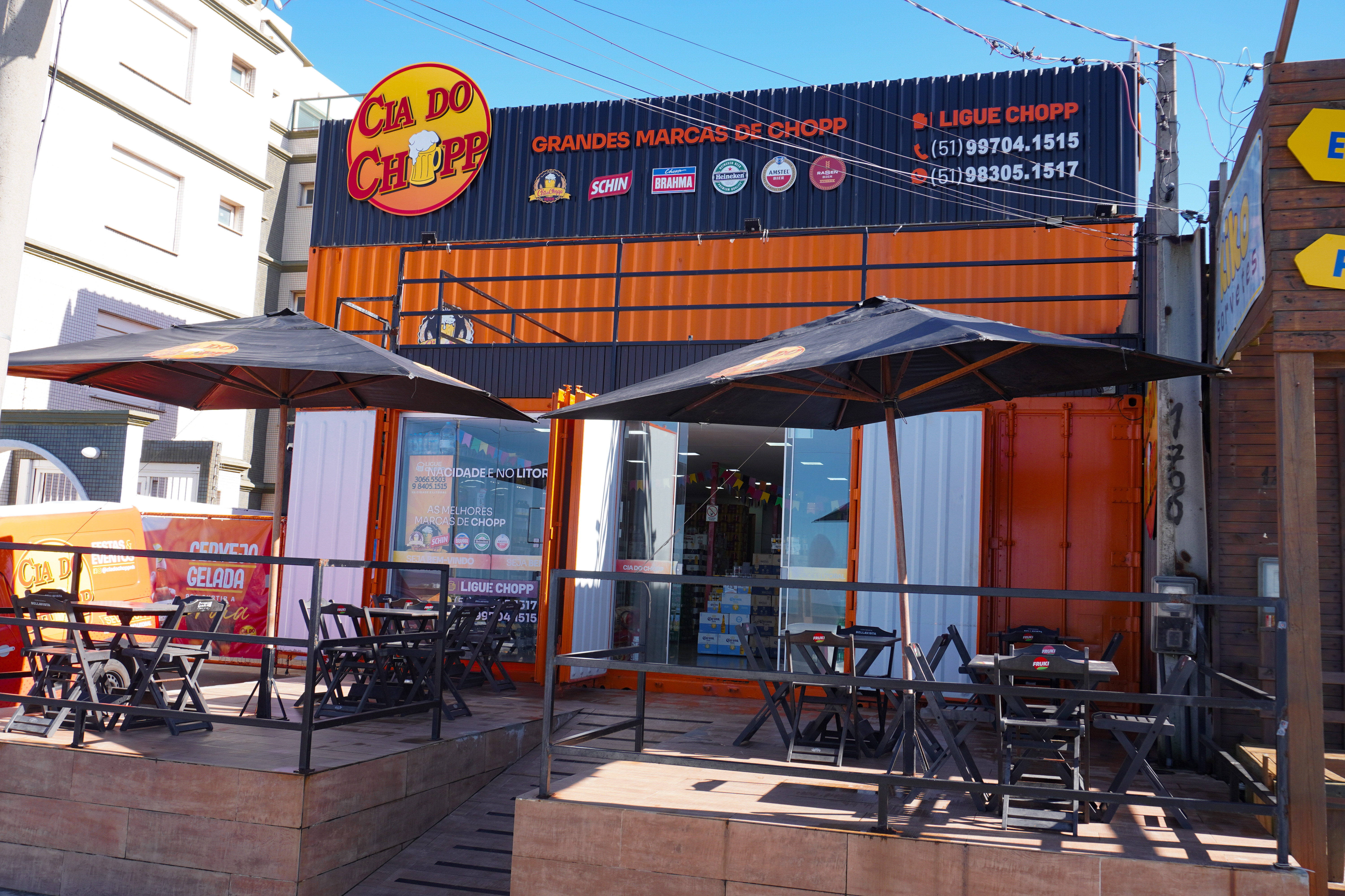 Fachada Cia do Chopp Tramandai